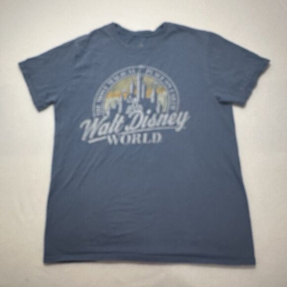 Disney Other - Disney Parks Men’s Medium Walt Disney World Graphic T Shirt Magic Kingdom Tee